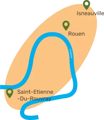 Nous livrons sur la rive droite et la rive gauche. Pour plus d’informations contactez-nou